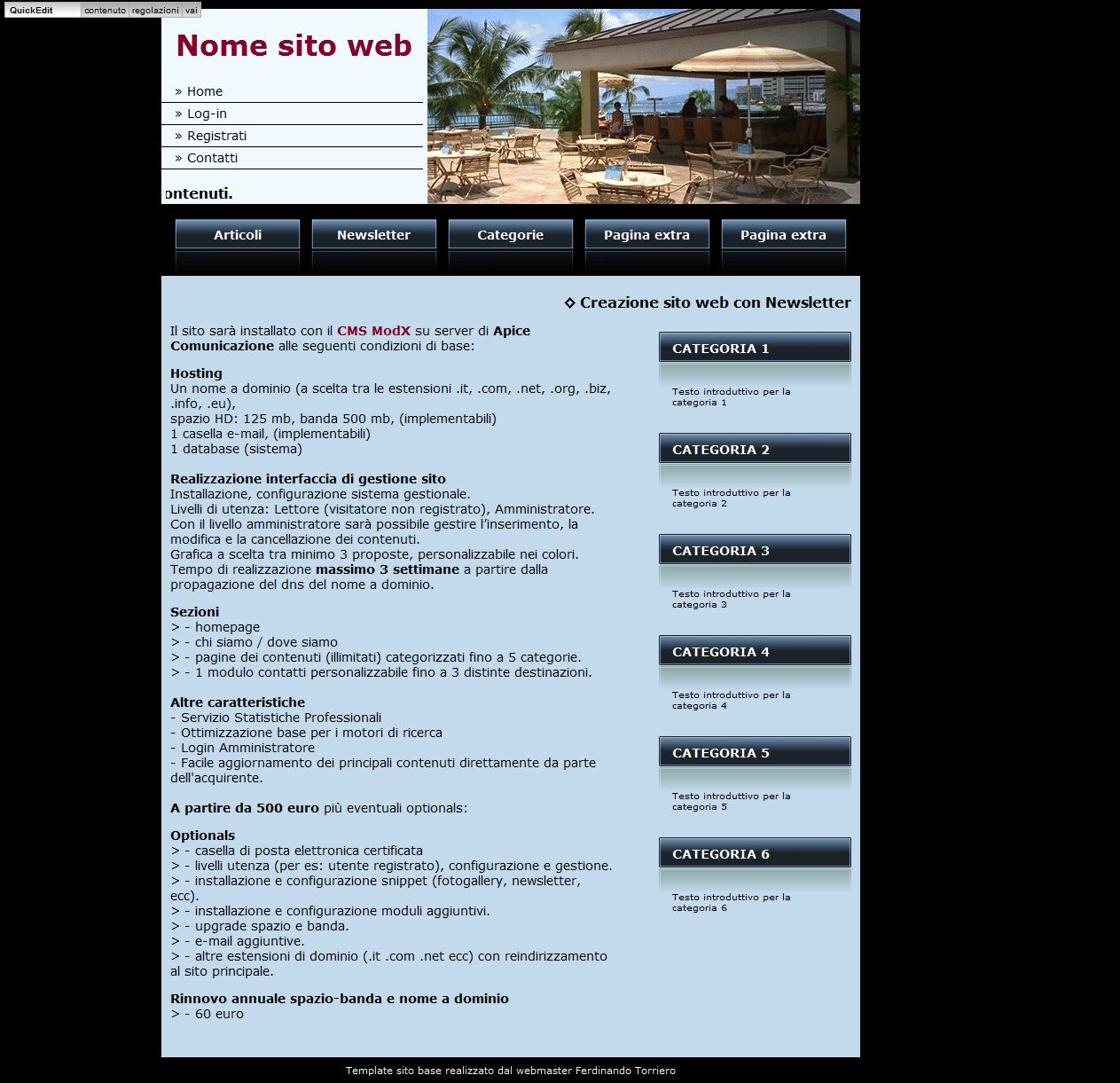 sito  web agenzia immobiliare